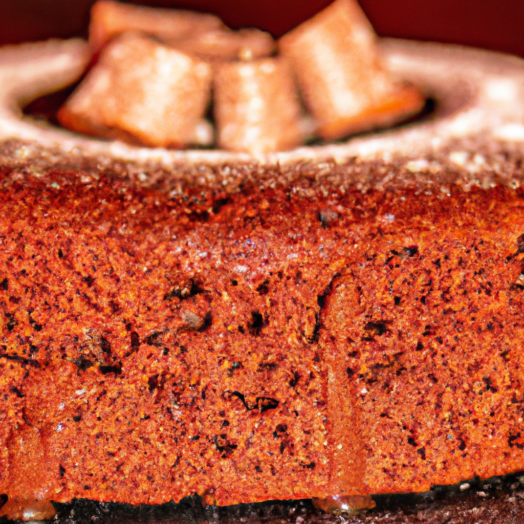 A delicious picture of Chef Sven's Famous Swedish Chocolate Cake.