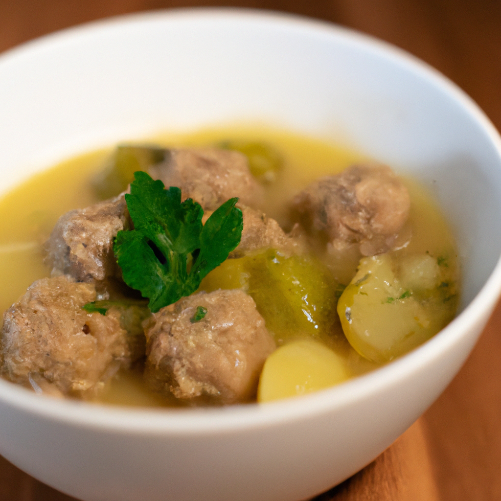 A delicious and comforting recipe for Swedish Meatball Soup by Chef Sven.