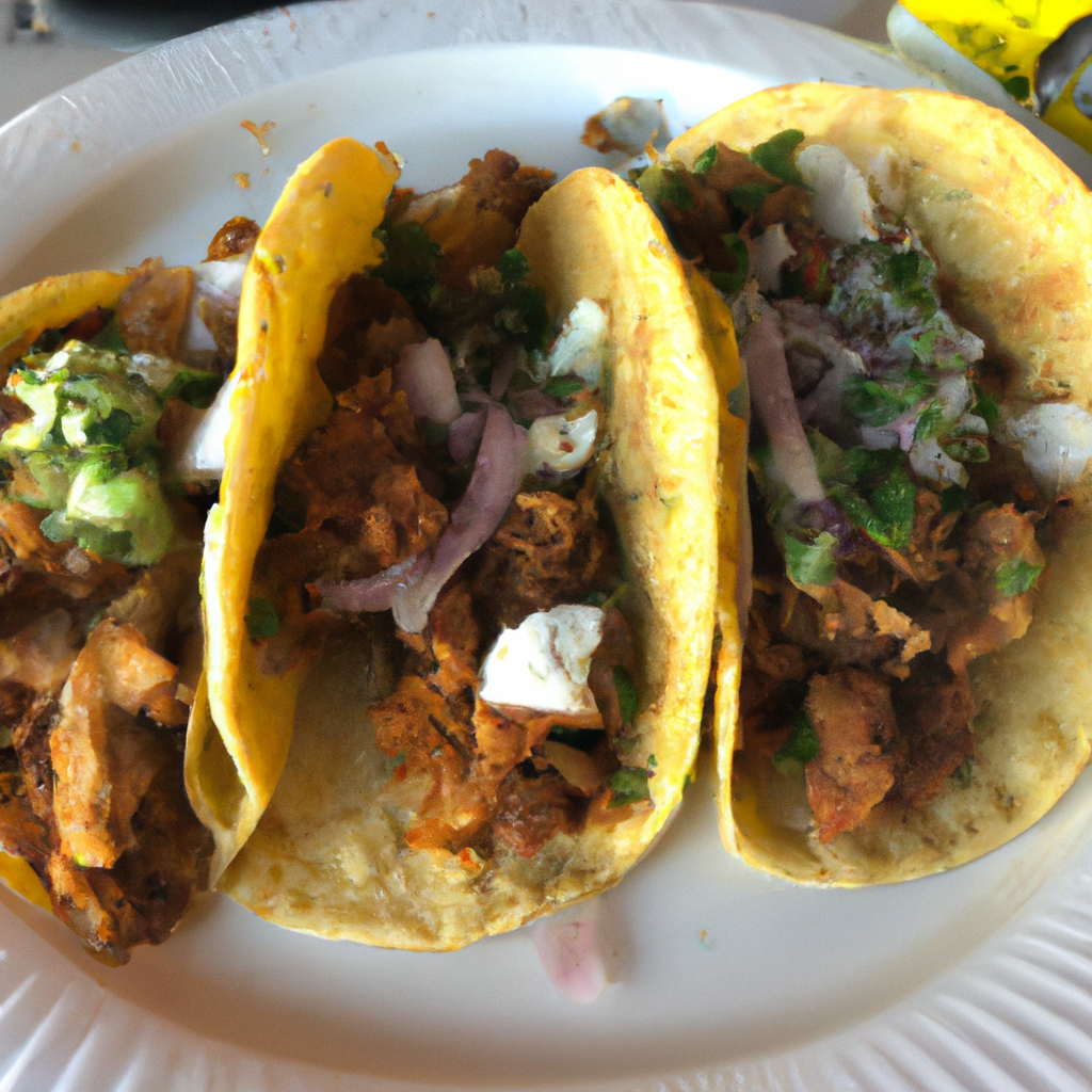 A mouthwatering image of tantalizing tacos