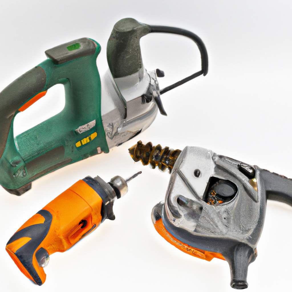 An image of essential power tools for DIY enthusiasts.