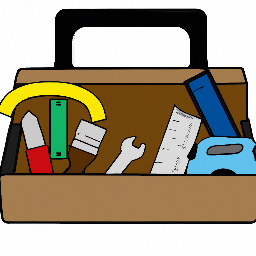 An image of a toolbox with essential tools for homeowners.