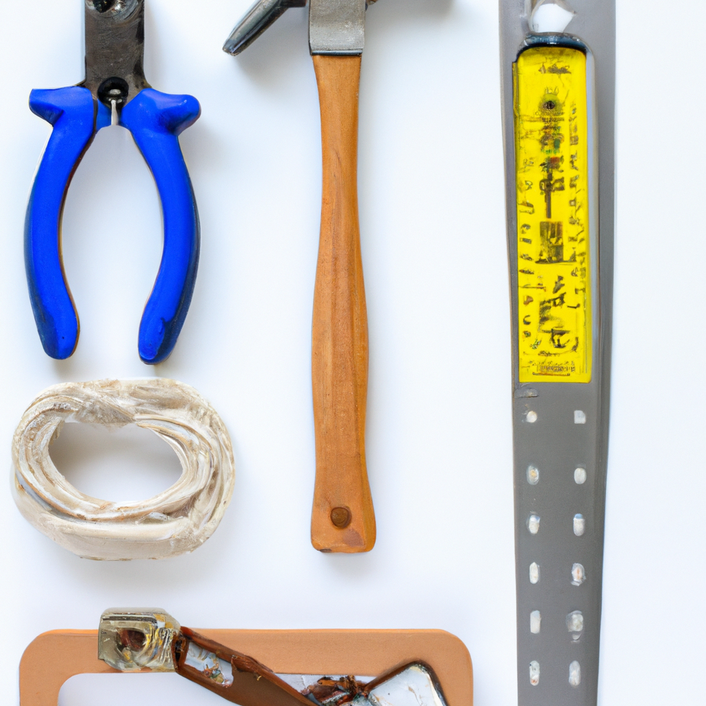 A visual representation of a homeowner's essential tools.